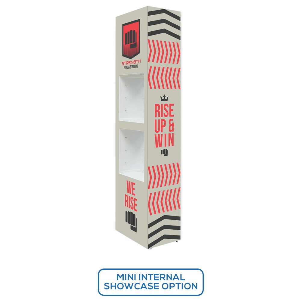 1x4 Lumiere Light Wall Showcase — Graphic Package with Mini Showcase